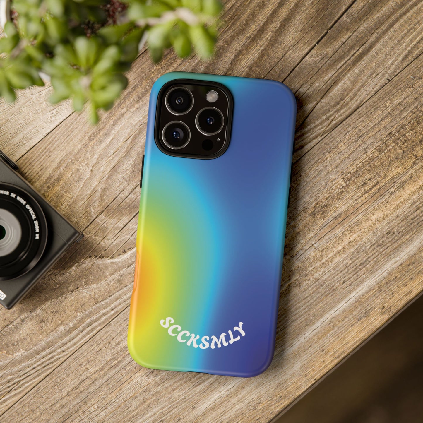 Gradient Heatwave Tough Phone Case for Apple