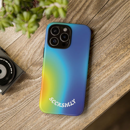 Gradient Heatwave Tough Phone Case for Apple