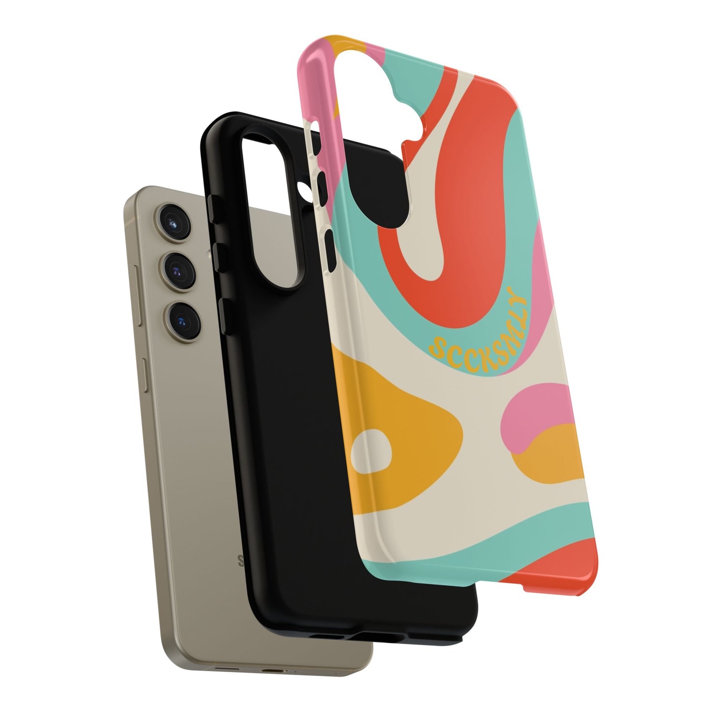 Psychodelic Acid Swirl Phone Case for Samsung