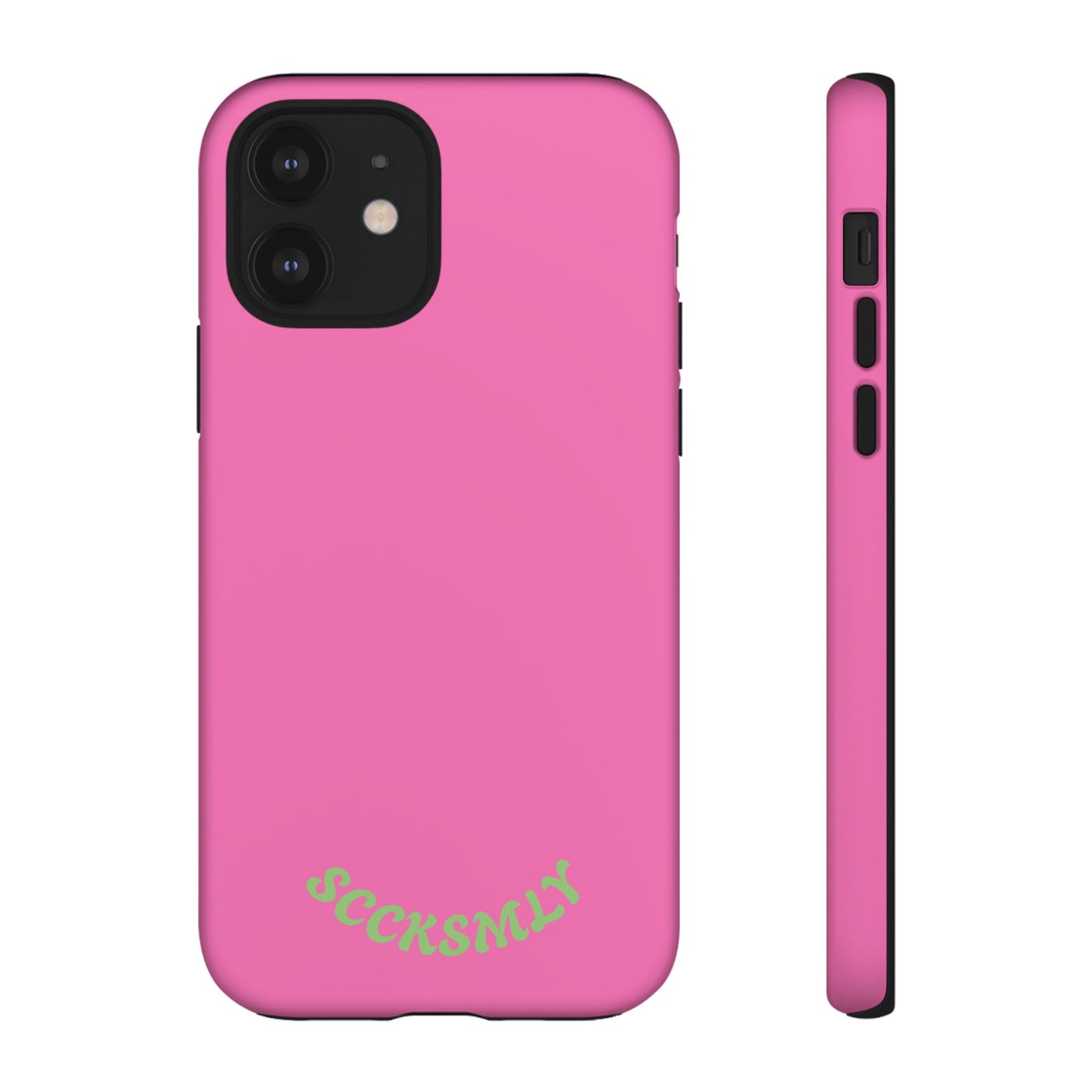 SOLID Sweet Static Pink Tough Case for Apple