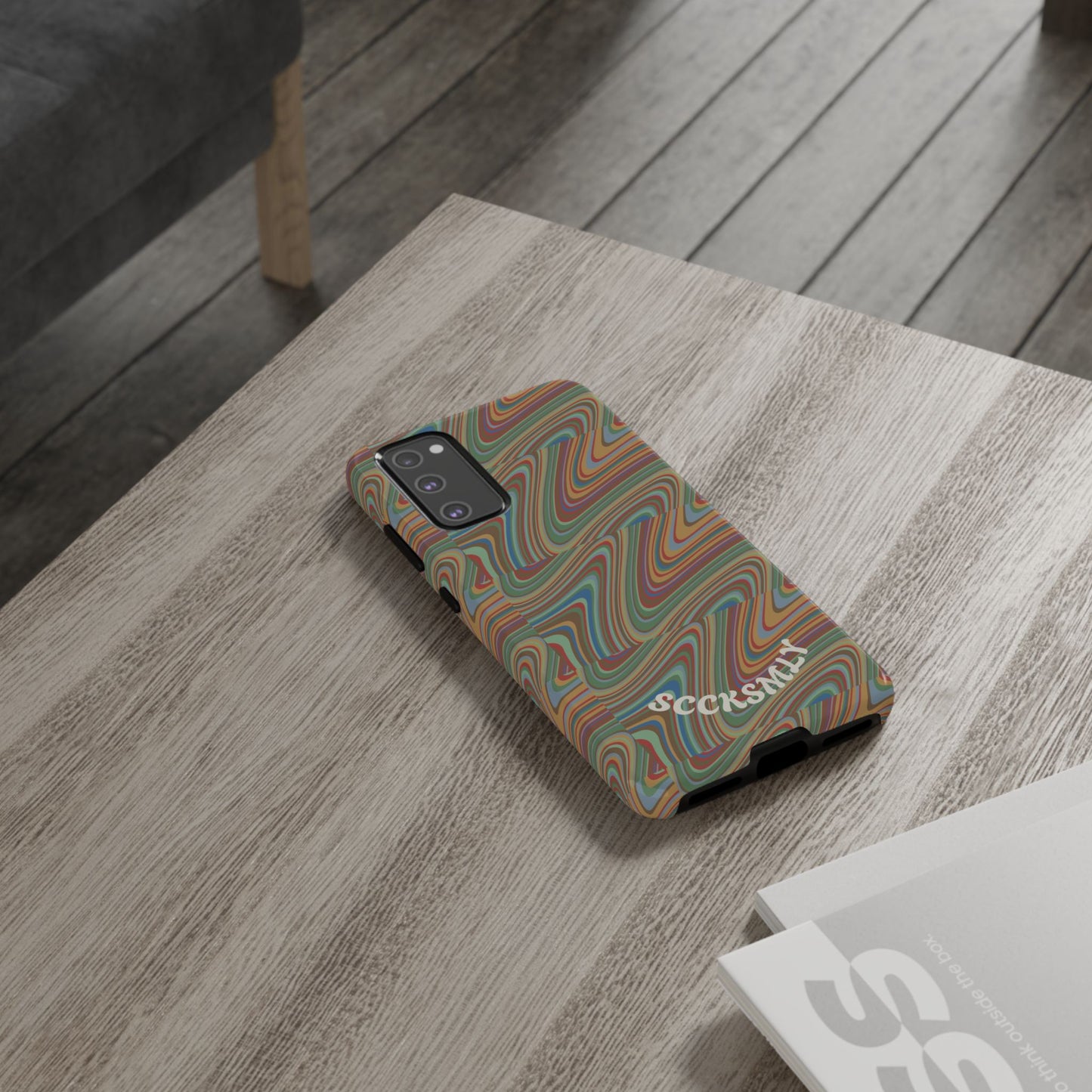 Earthly Waves Tough Phone Case for Samsung