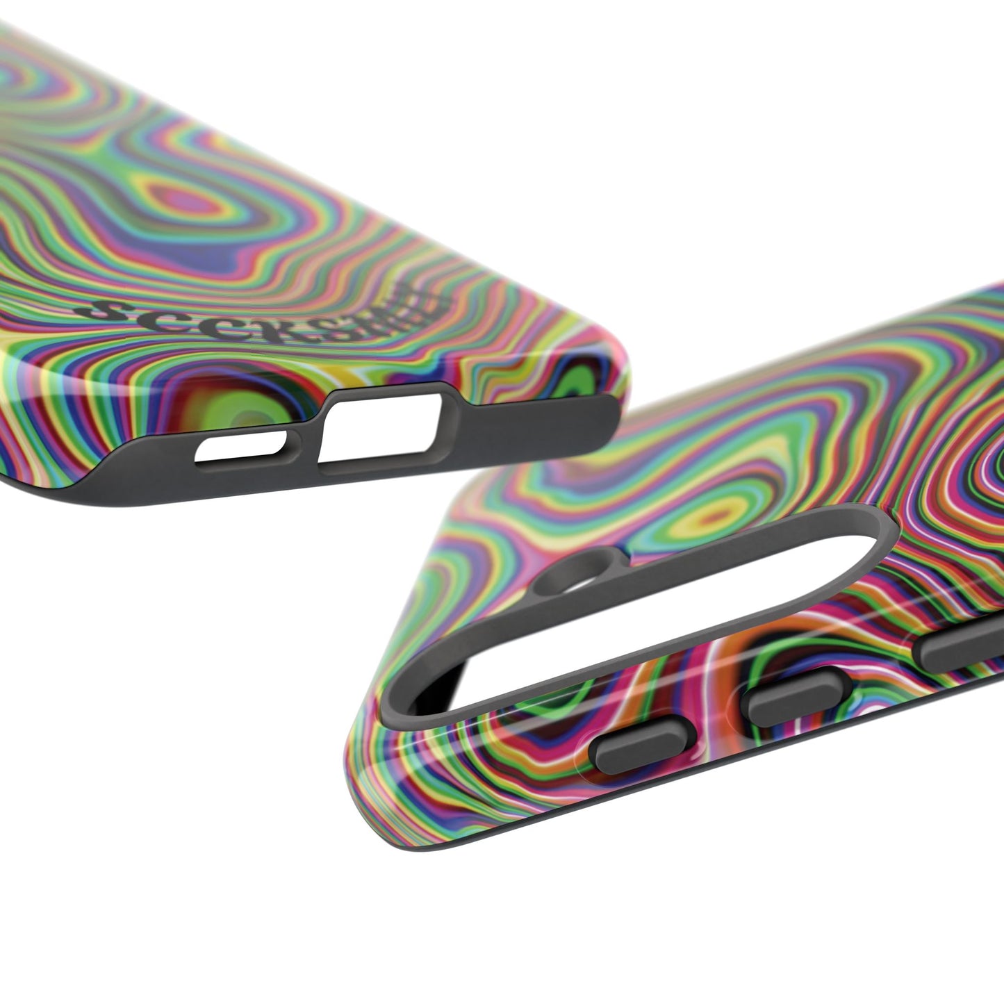 Acid Swirl Phone Case for Samsung
