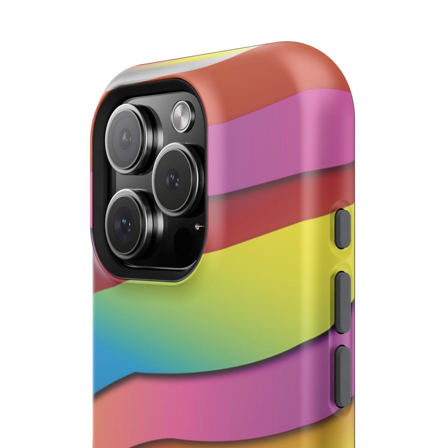Modern Retro Rainbow Phone Case for "IOS or Apple"