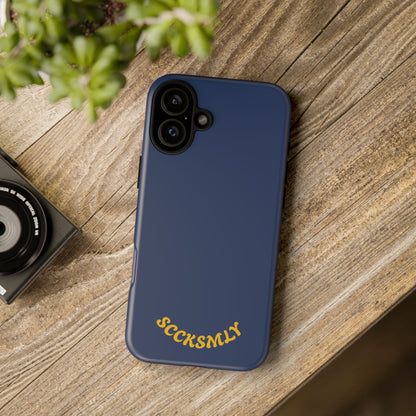 SOLID Cobalt Haze Tough Case for Apple