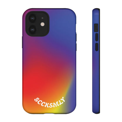 Liquid Dusk Tough Phone Case for Apple