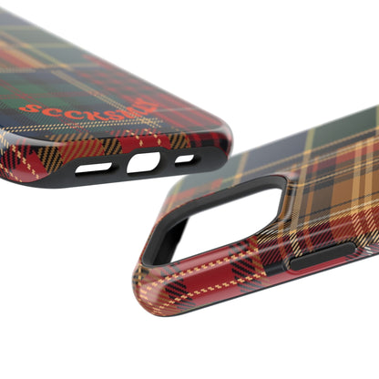 Heritage Hues Patchwork Tough Phone Case for Apple