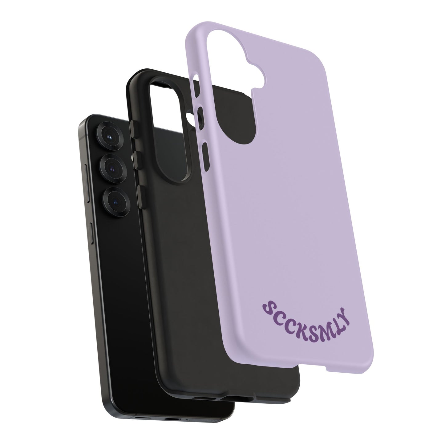 SOLID Morning Lilac Tough Case for Samsung