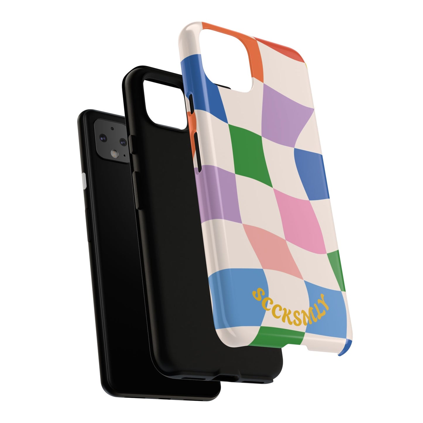 Checker Flicker Phone Case for Google Pixel