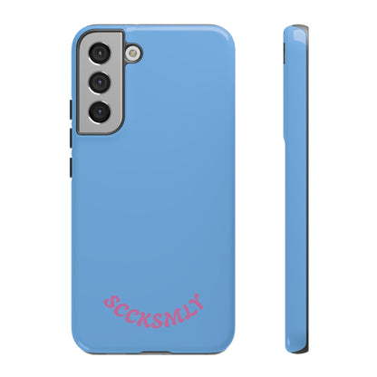 SOLID Blue Candie Tough Case for Samsung