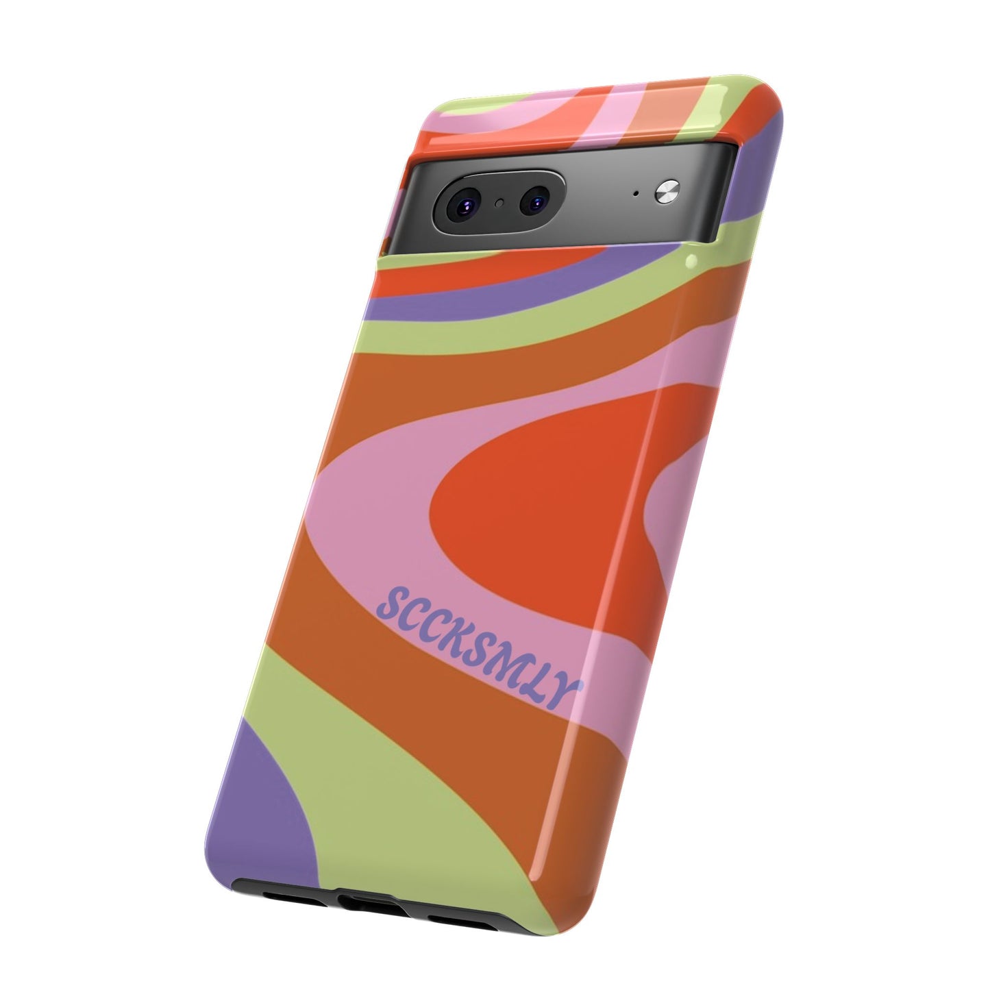 Curvy Swirl Phone Case for Google Pixel