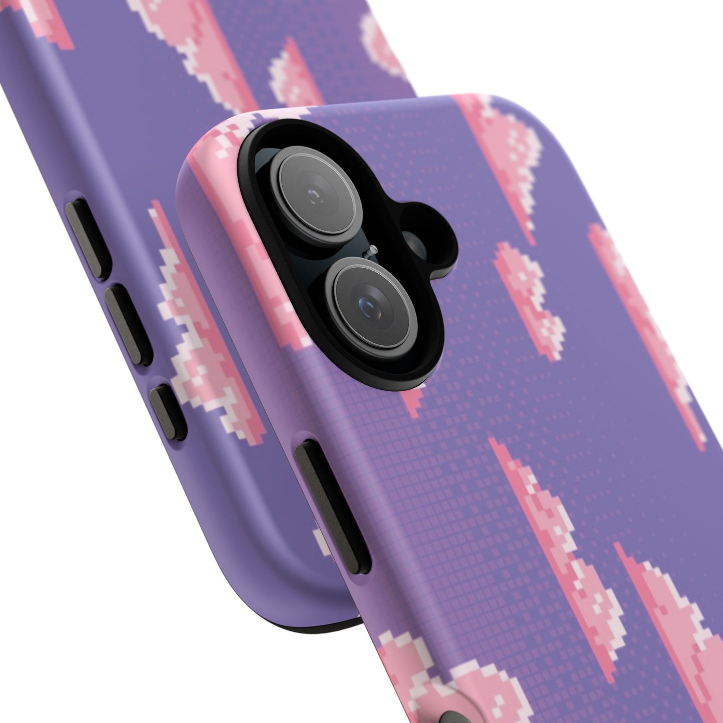 Purple Cotton Candy Sky Tough Phone Case for Apple