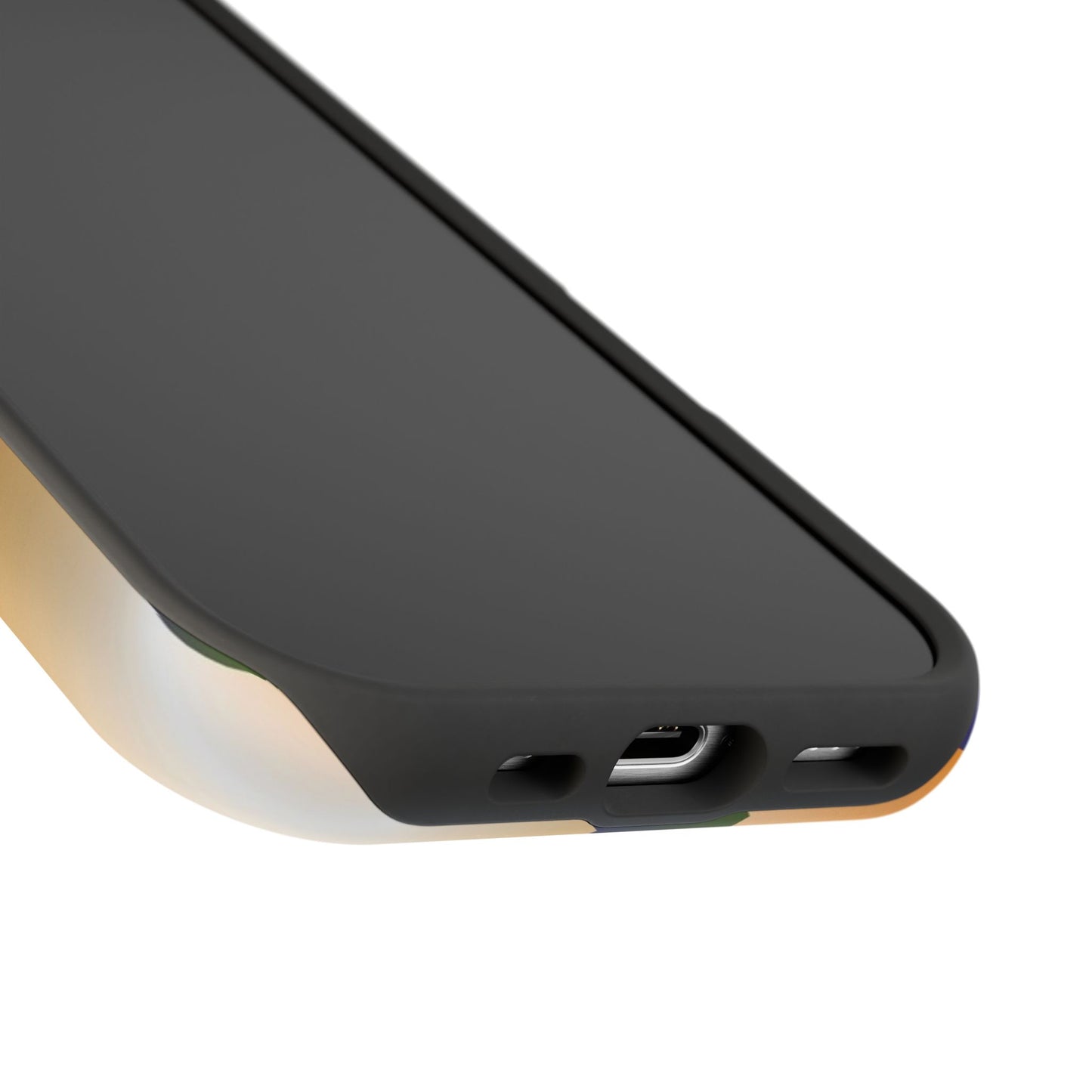 Green Waves Phone Case for Apple