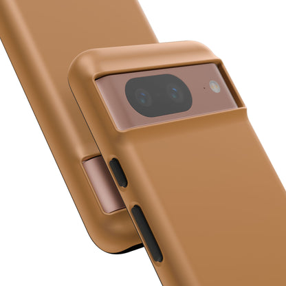 SOLID Spice Caramel Tough Case for Google Pixel