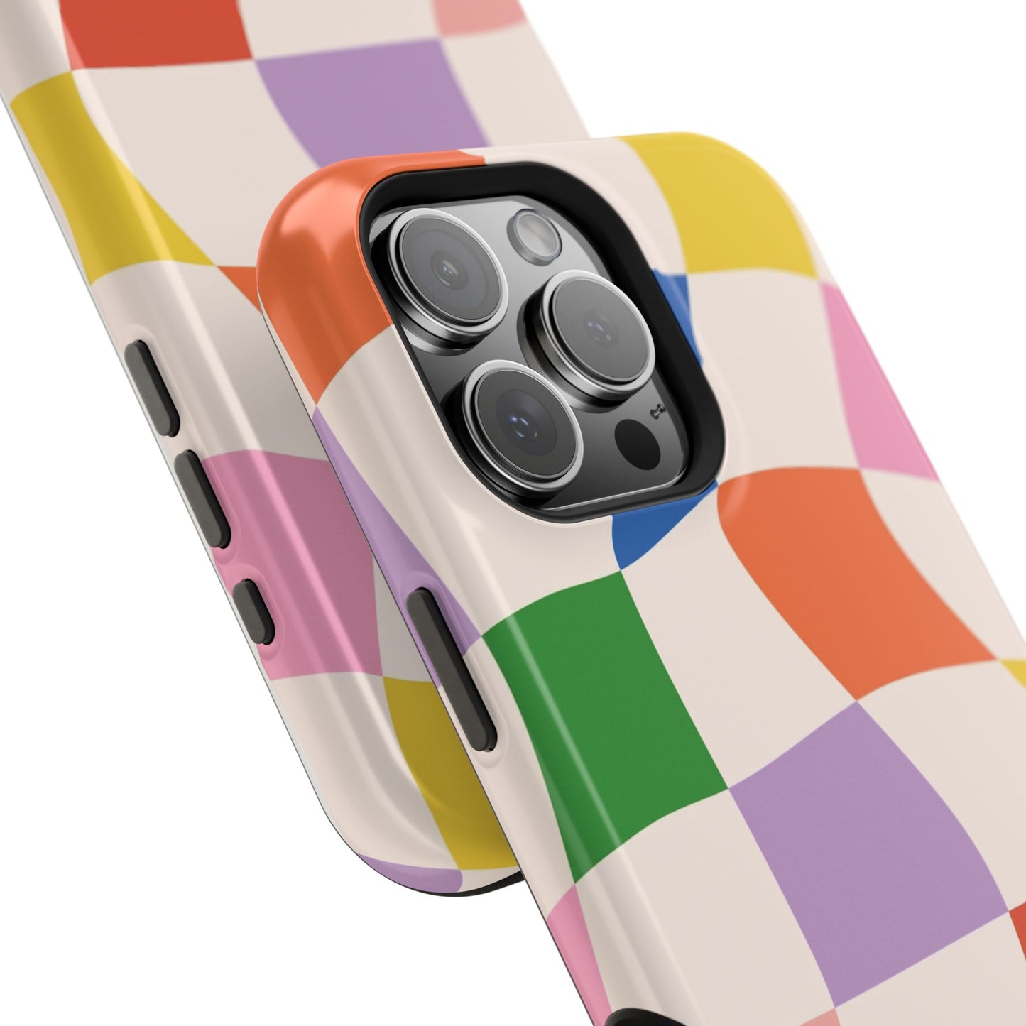 Checker Flicker Phone Case "IOS or Apple"