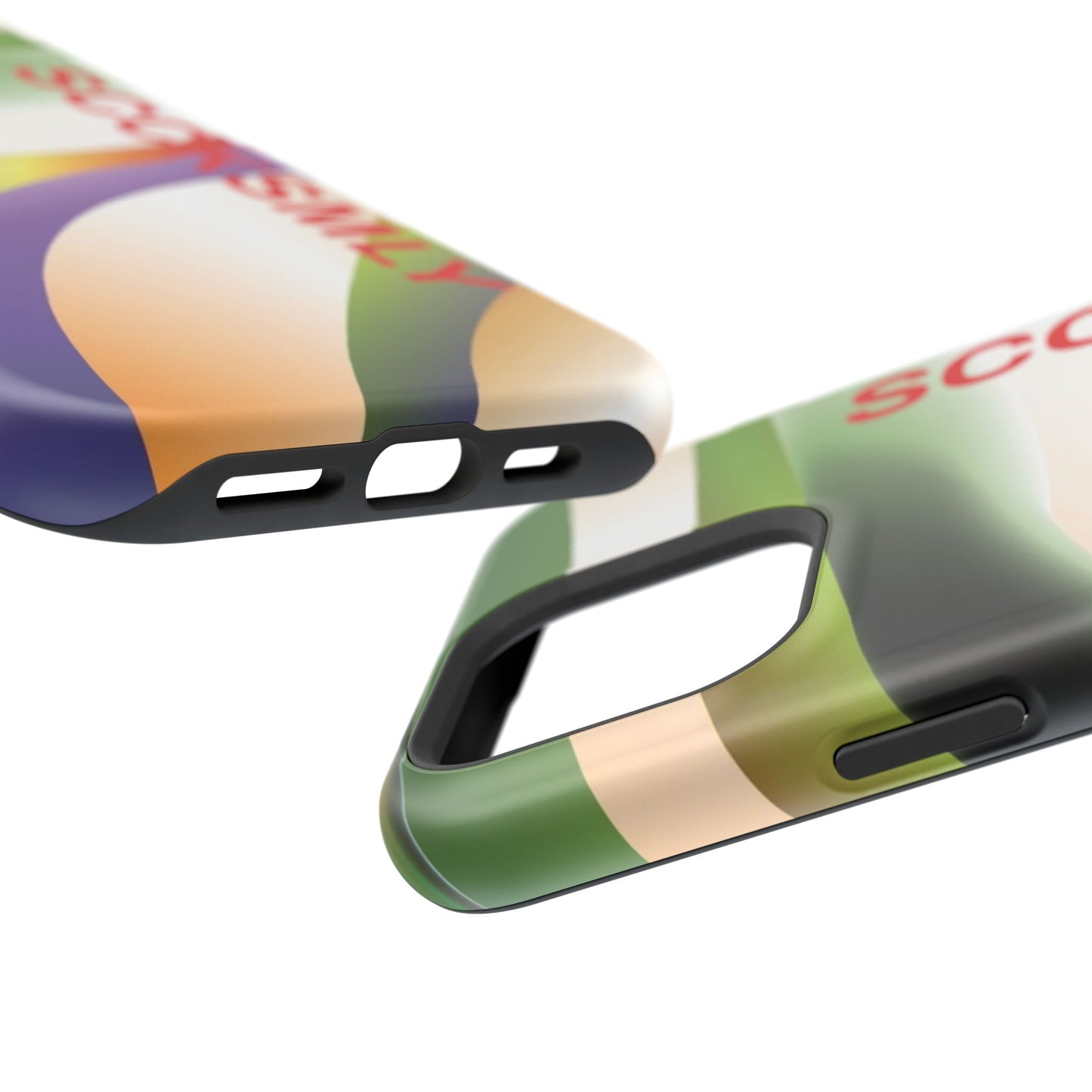 Green Waves Phone Case for "IOS or Apple"