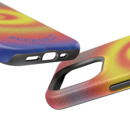 Toxic Spiral Tough Phone Case for Apple