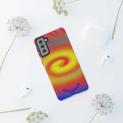 Toxic Spiral Tough Phone Case for Samsung