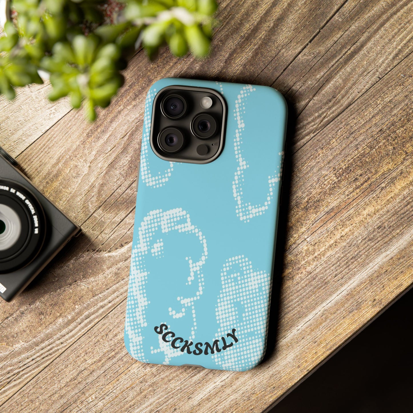 Comic Dot Sky Tough Phone Case for Apple