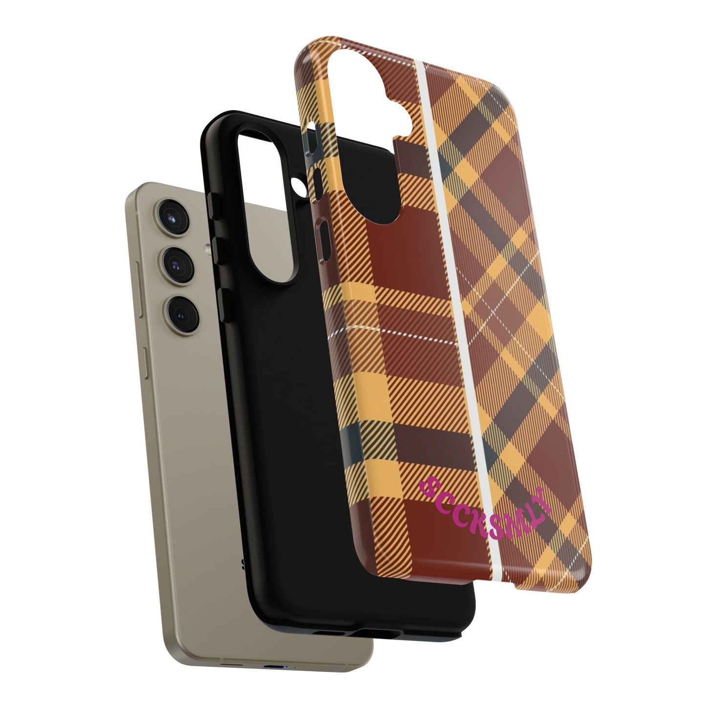 Autumn Plaid Phone Case for Samsung
