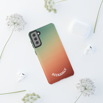 Warm Ombré Tough Phone Case for Samsung