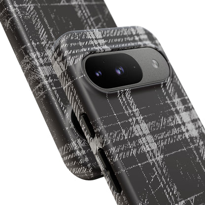 Smoky Grungy Plaid Phone Case for Google Pixel