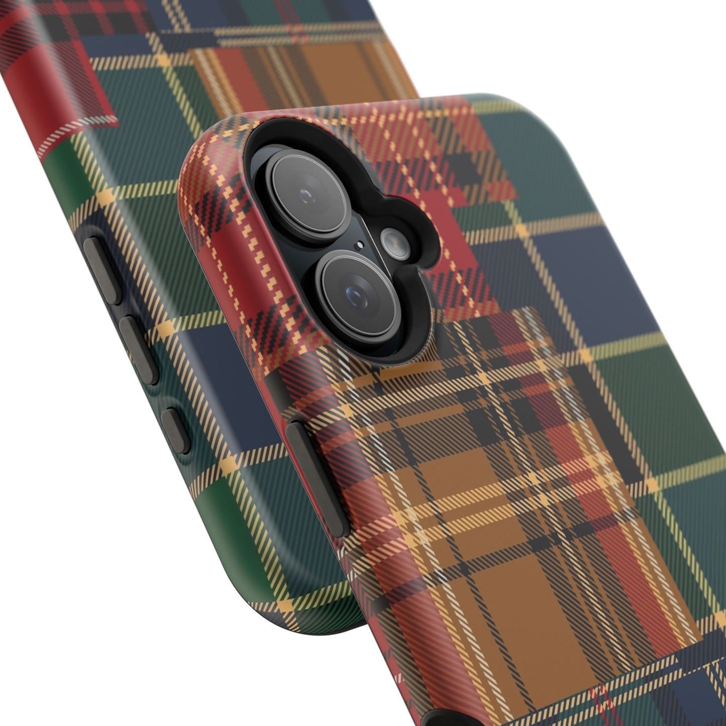Heritage Hues Patchwork Tough Phone Case for Apple