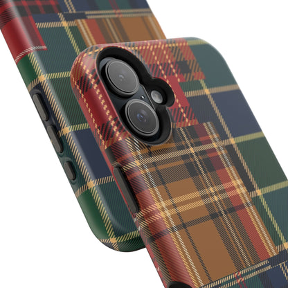 Heritage Hues Patchwork Tough Phone Case for Apple
