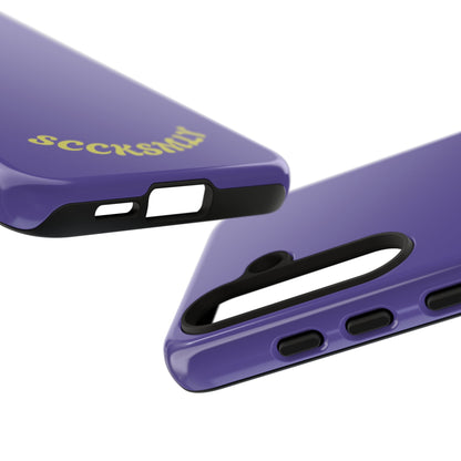 SOLID Dreamy Dusk Purple Tough Case for Samsung
