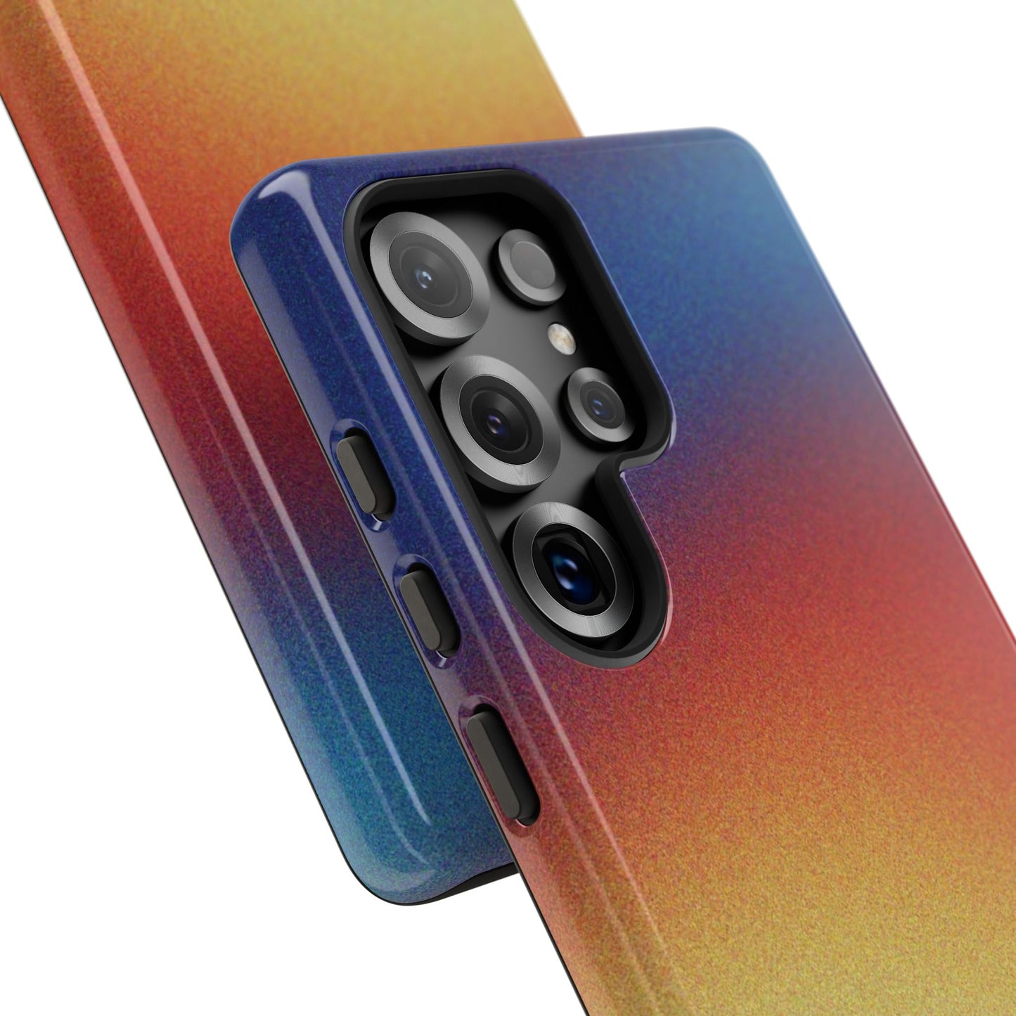 Faded Sunset Aura Tough Phone Case for Samsung