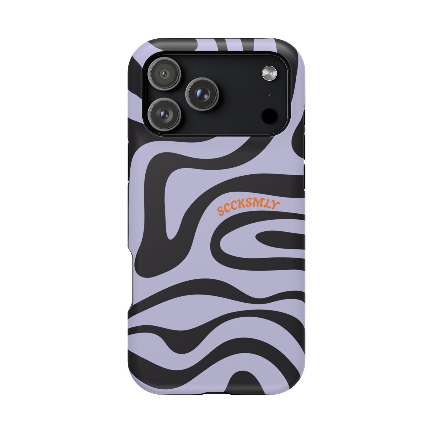 Purple Swirl Phone Case for Apple
