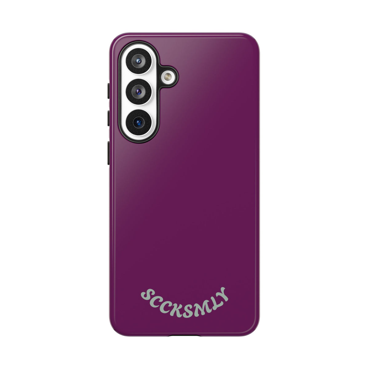 SOLID Amethyst Matte Tough Phone Case for Samsung