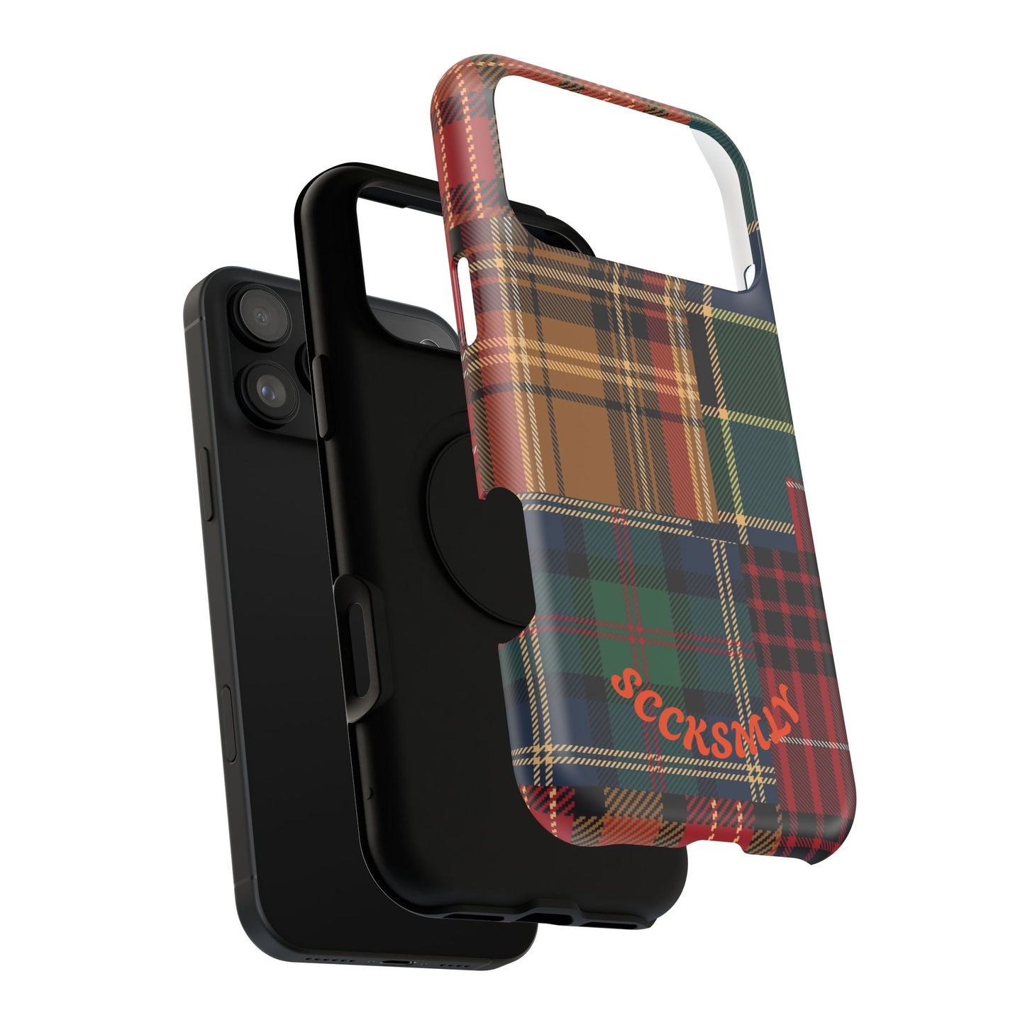 Heritage Hues Patchwork Tough Phone Case for Apple