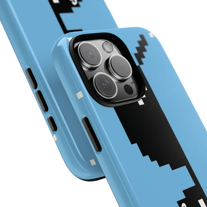 Pixel Glass Tough Phone Case for Apple