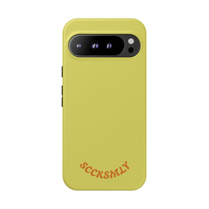 SOLID Lemon Dijon Glaze Tough Case for Google Pixel