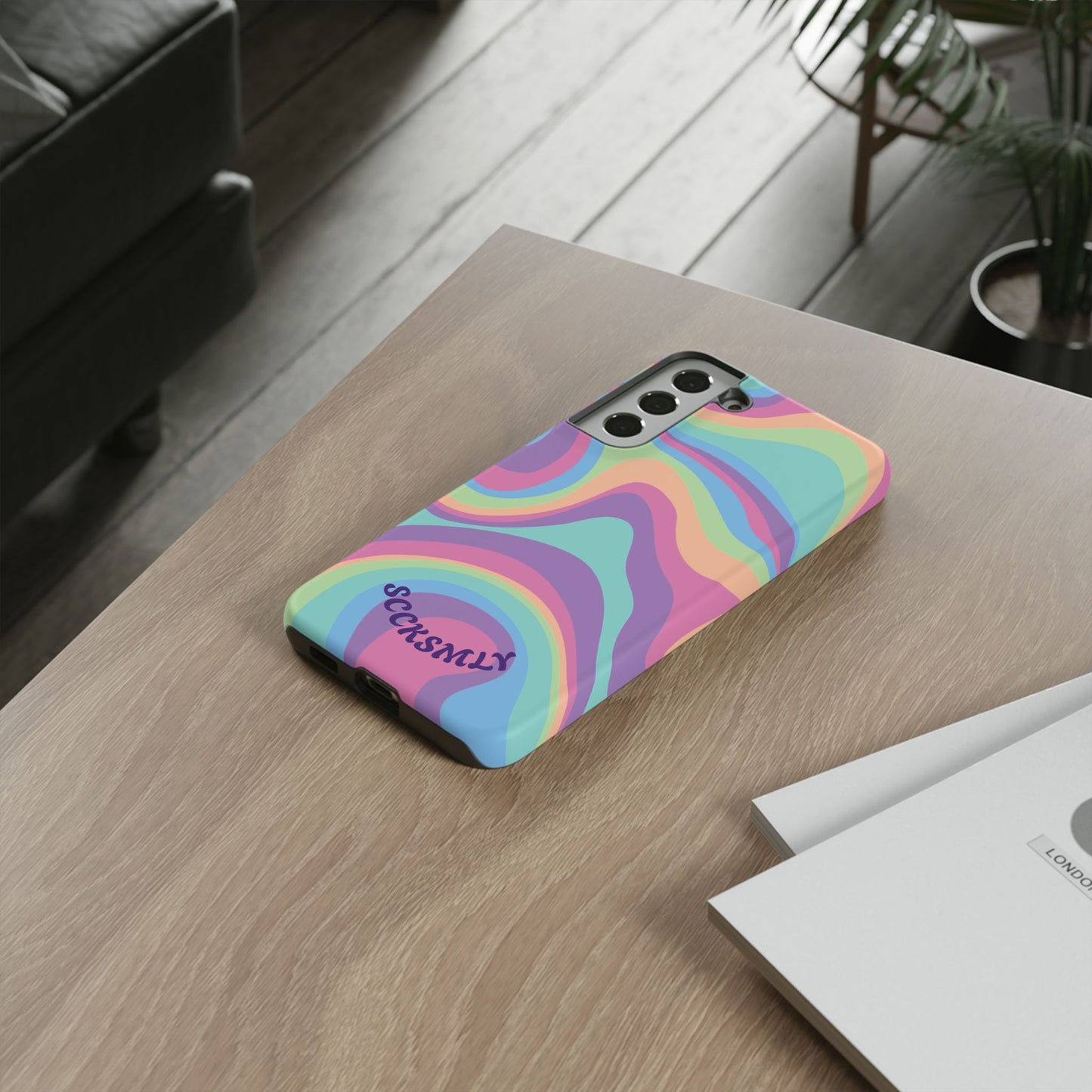 Pastel Swirl Phone Case for Samsung