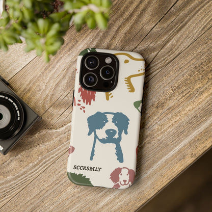 Paws & Portraits Tough Phone Case for Apple