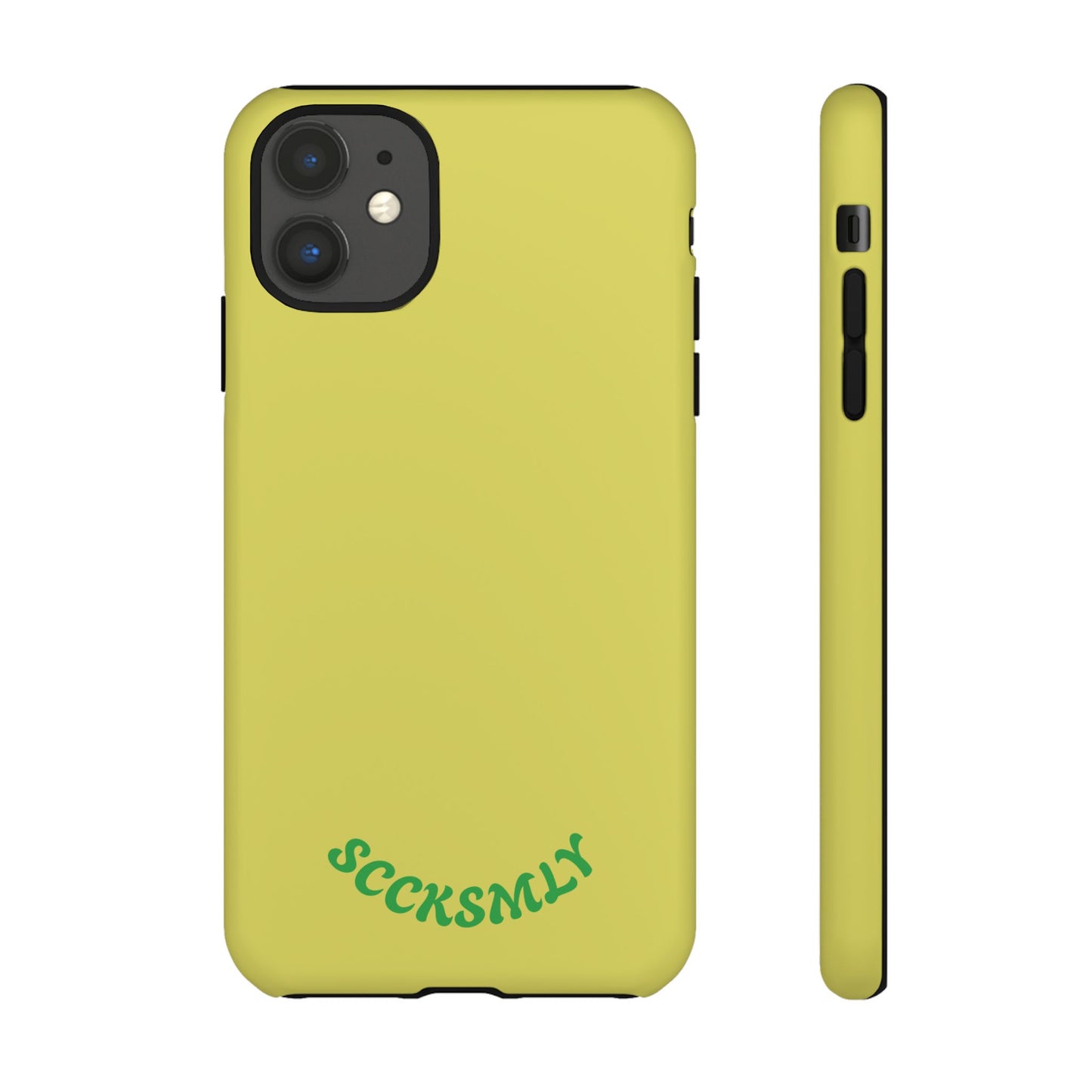 SOLID Lemon Pop Tough Case for Apple