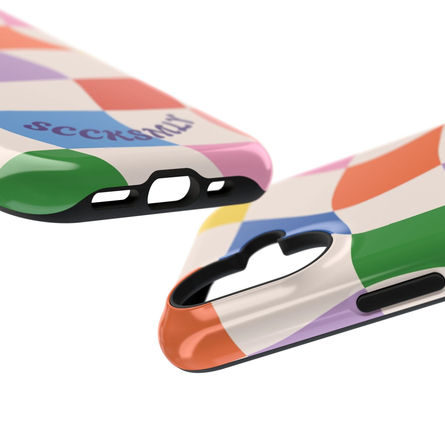 Checker Flicker Phone Case Apple