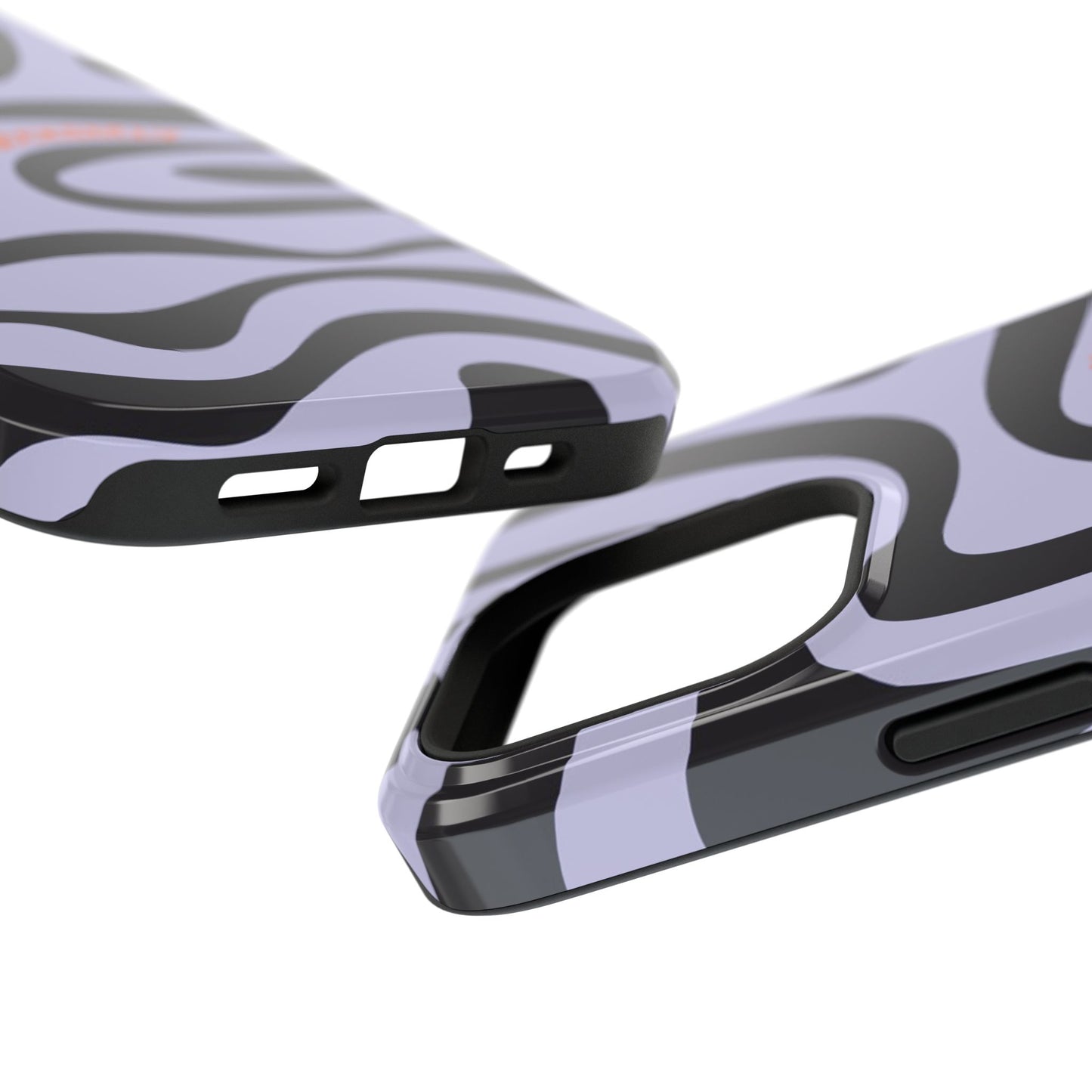Purple Swirl Phone Case for "IOS or Apple"
