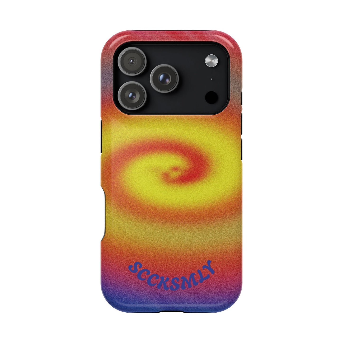 Toxic Spiral Tough Phone Case for Apple