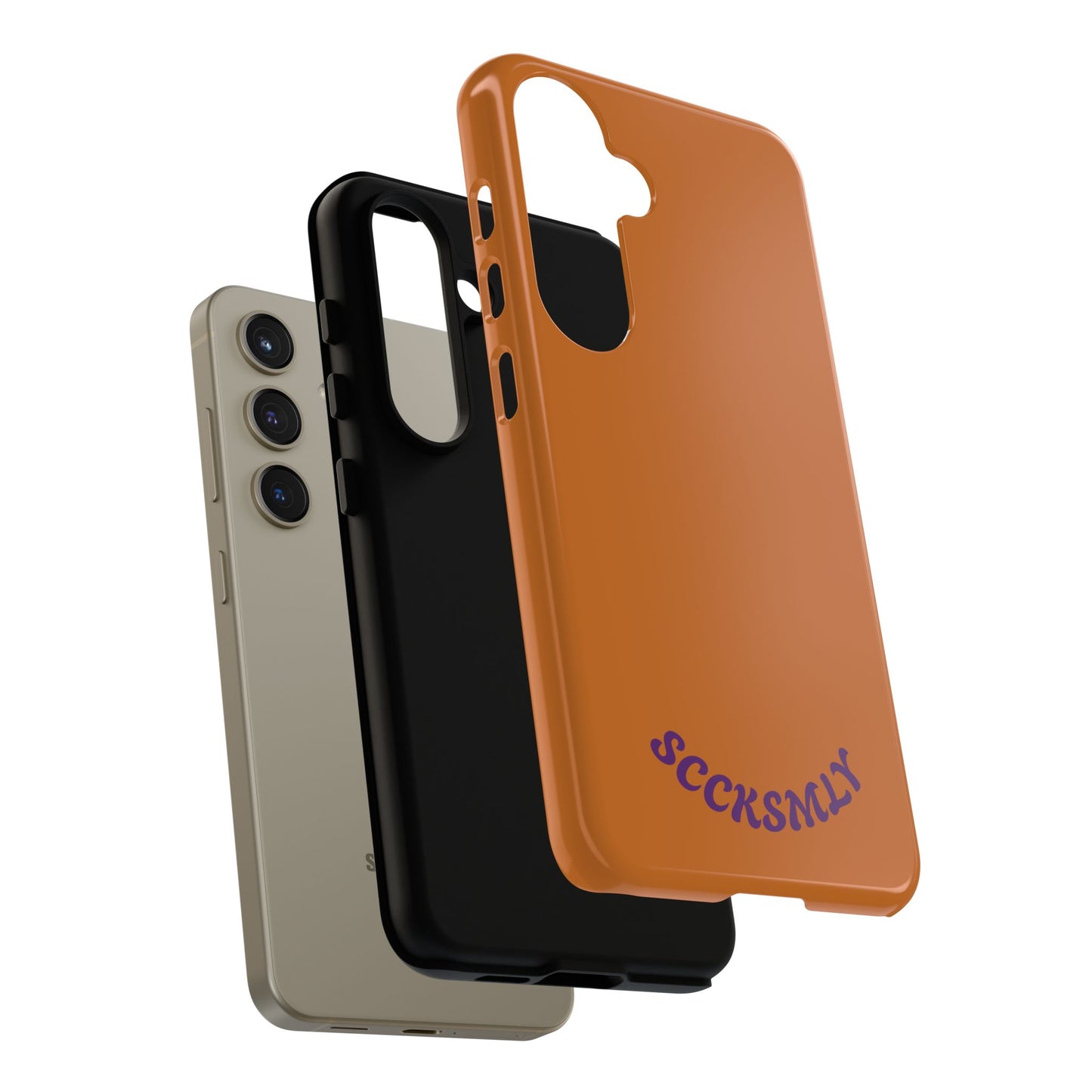 SOLID Burned Plum Tough Case for Samsung