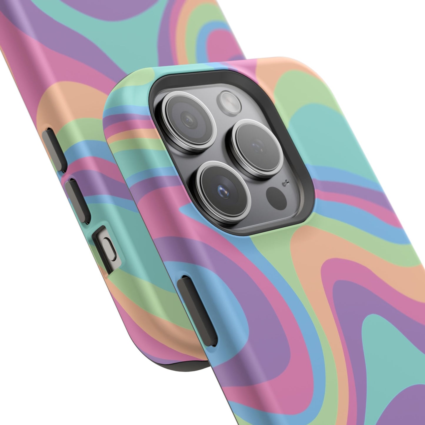 Pastel Swirl Phone Case for Apple