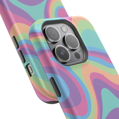 Pastel Swirl Phone Case for Apple
