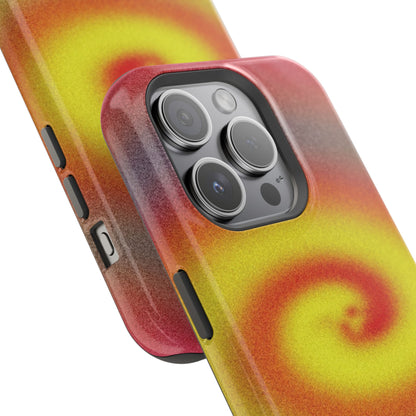 Toxic Spiral Tough Phone Case for Apple