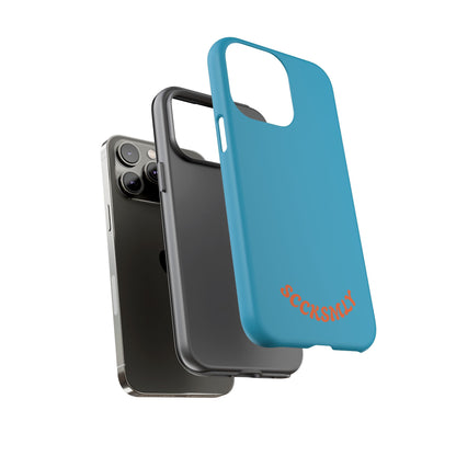 SOLID Blue Spook Tough Case for Apple