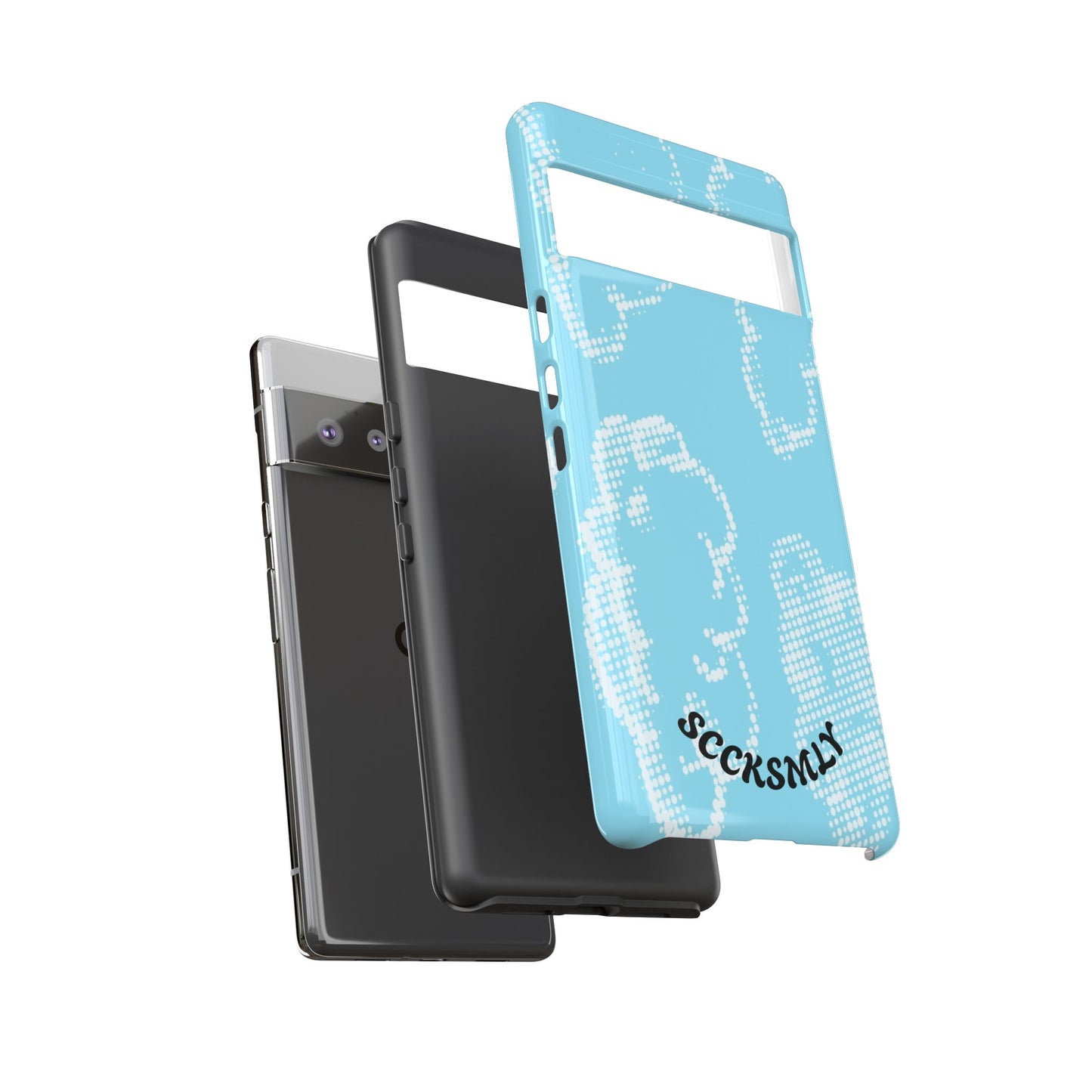 Comic Dot Sky Tough Phone Case for Google Pixel