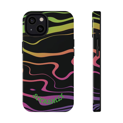 Dark Rainbow Phone Case for Apple