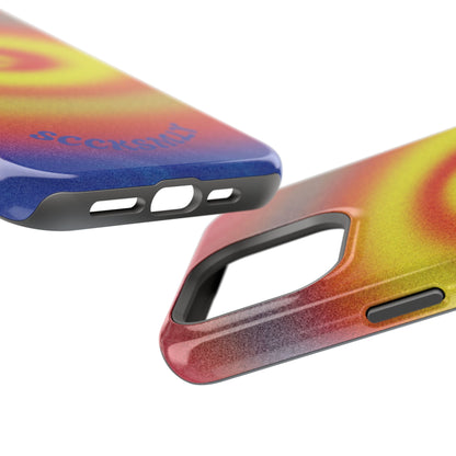 Toxic Spiral Tough Phone Case for Apple