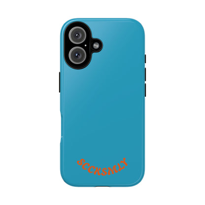 SOLID Blue Spook Tough Case for Apple