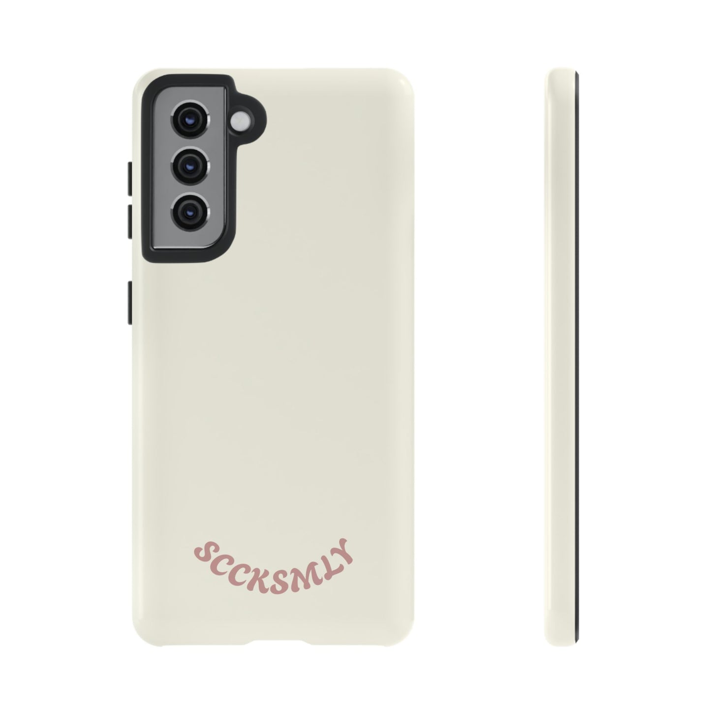 Sweet Oat Milk Tough Phone Case for Samsung